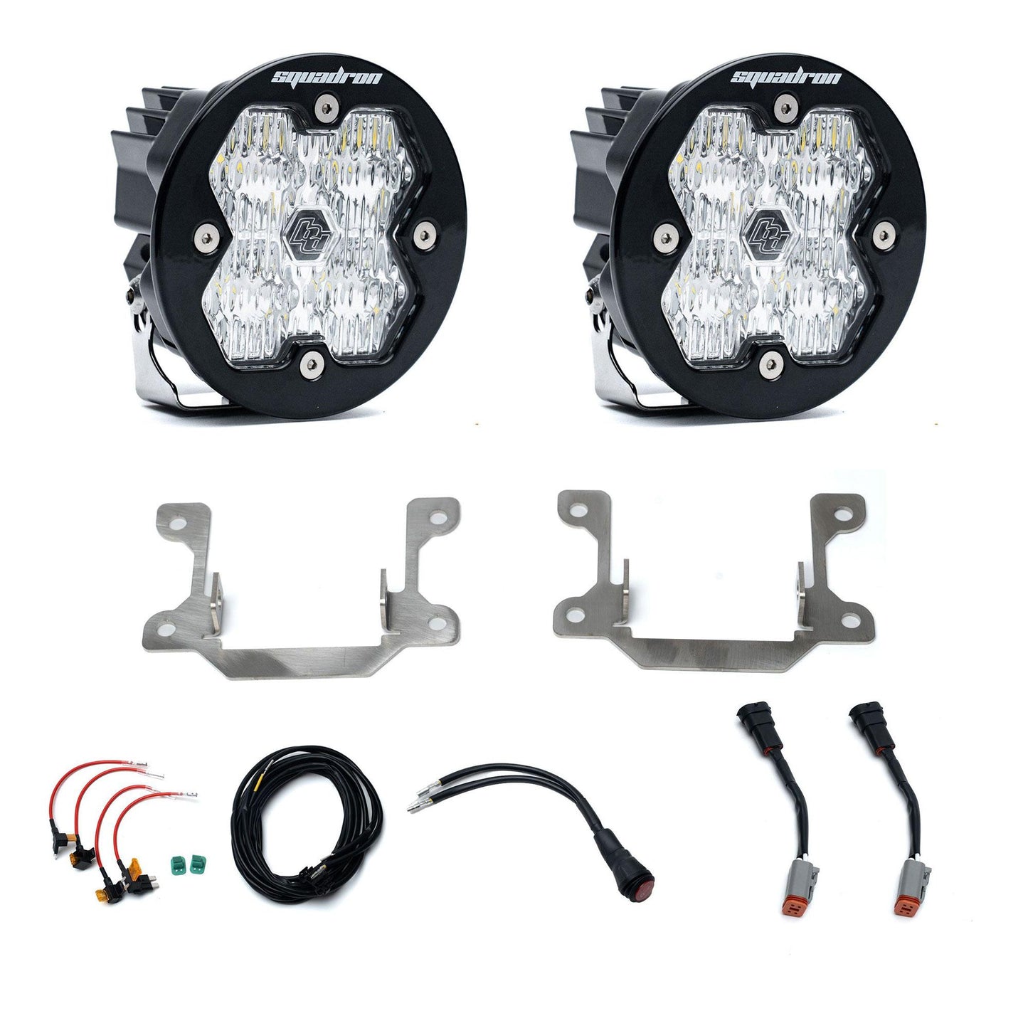 Squadron 2.0 Sport Fog Pocket Light Kit Ram 2019-25 2500/3500 Big Horn Baja Designs