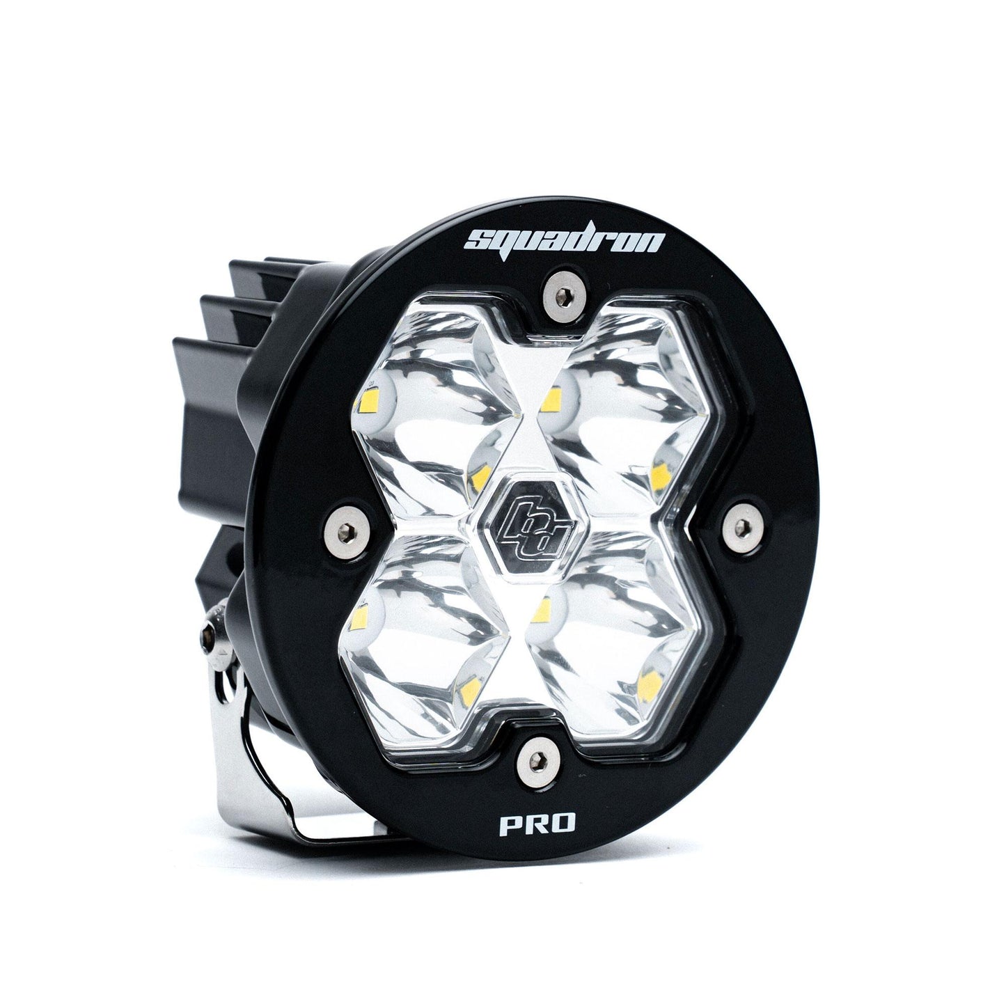 Squadron-R 2.0 Pro Black LED Auxiliary Light Pod Universal Clear Baja Designs