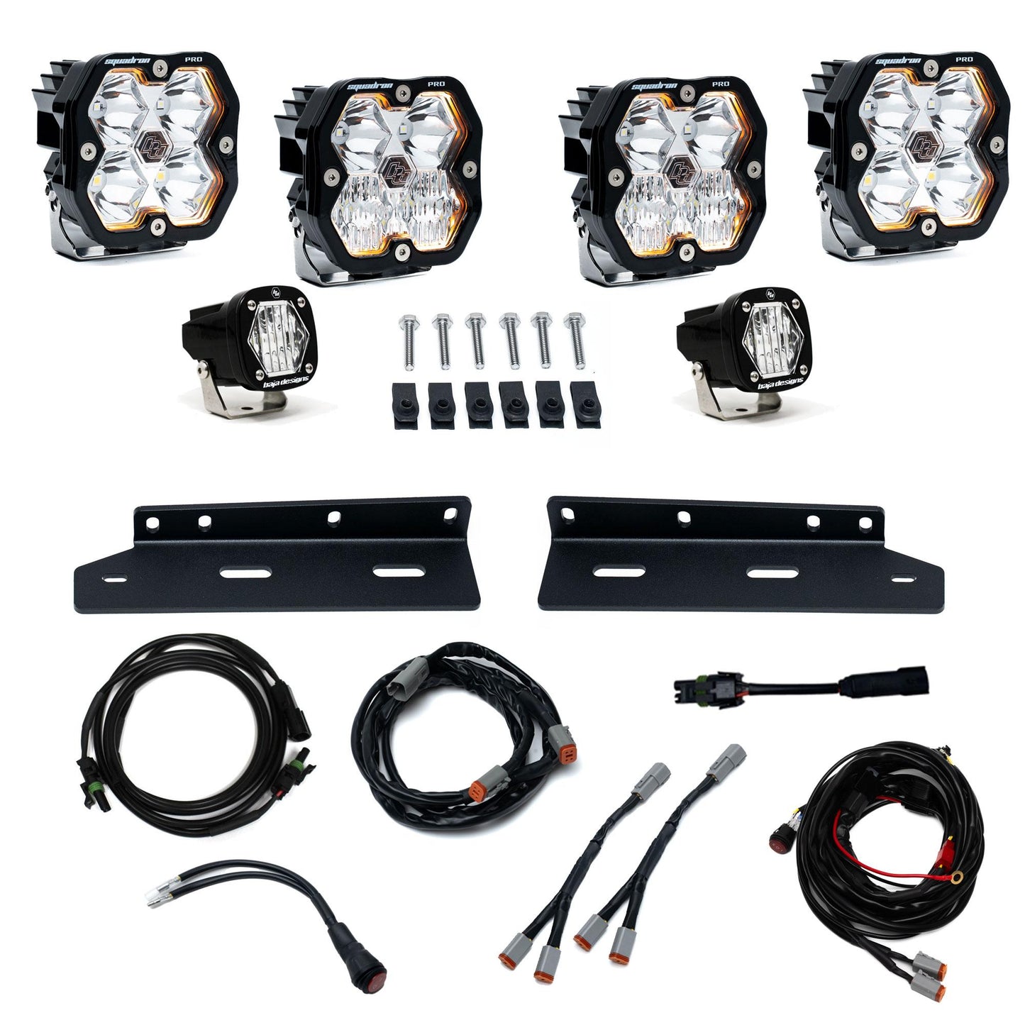 Squadron 2.0 Pro/S1 Fog Pocket Light Kit Ford 2021-26 F-150 Raptor Baja Designs