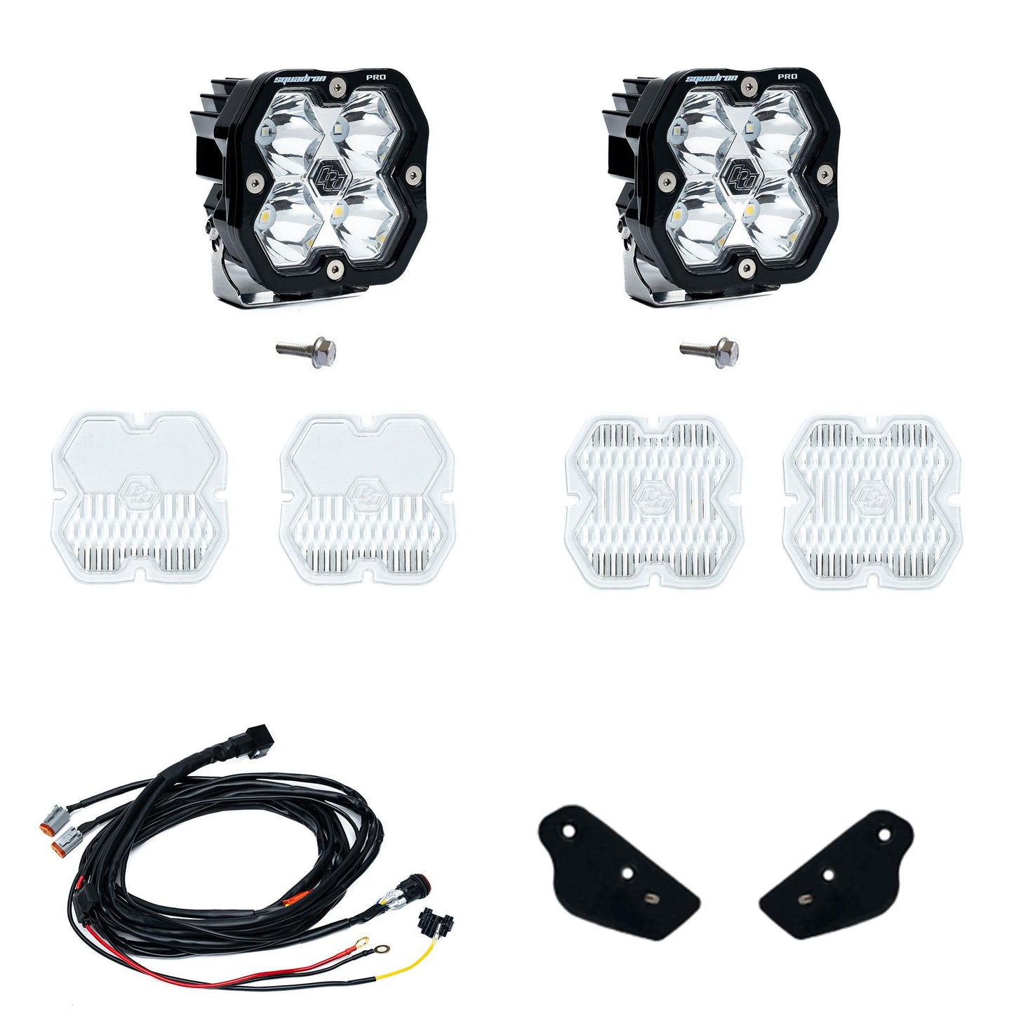 Squadron 2.0 Pro A-Pillar Light Kit Ford 2021-27 Bronco 2022-24 Bronco Raptor Baja Designs