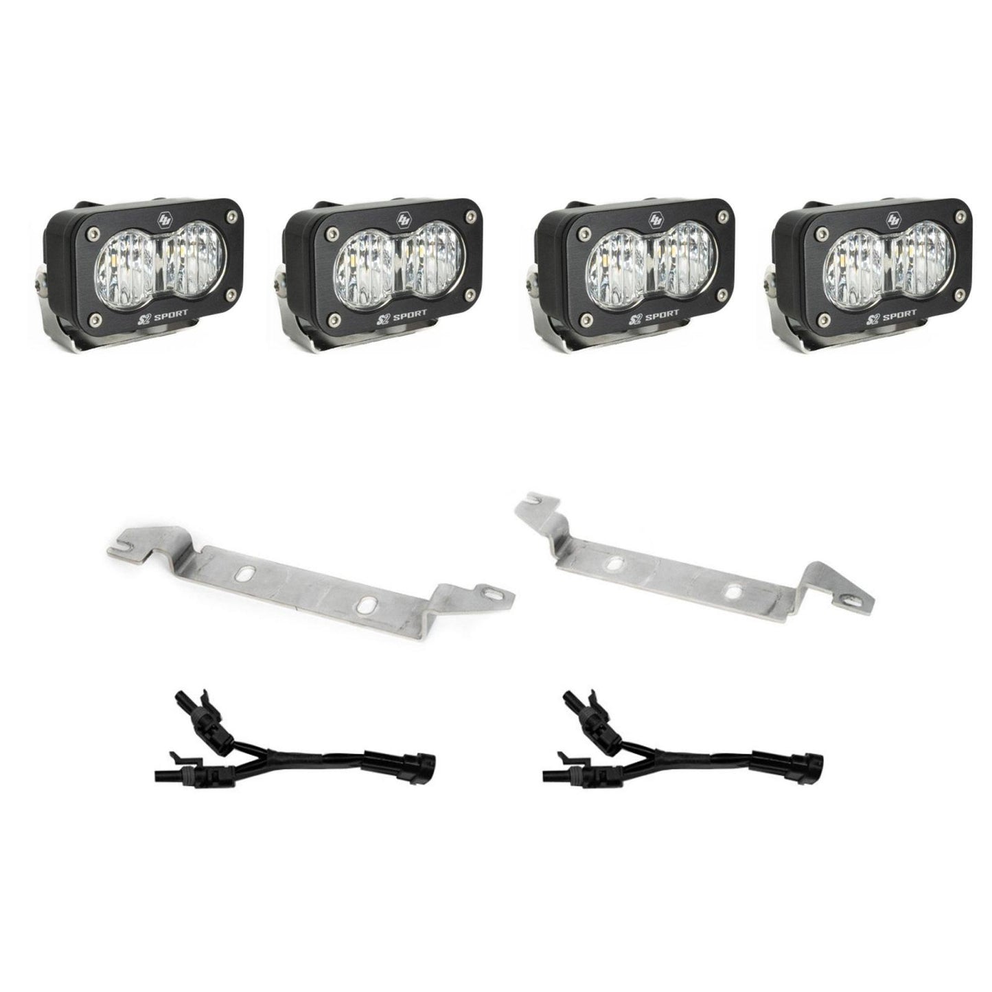 S2 Sport OEM Fog Light Replacement Kit 2025-On Toyota 4Runner Non-TRD Pro Baja Designs