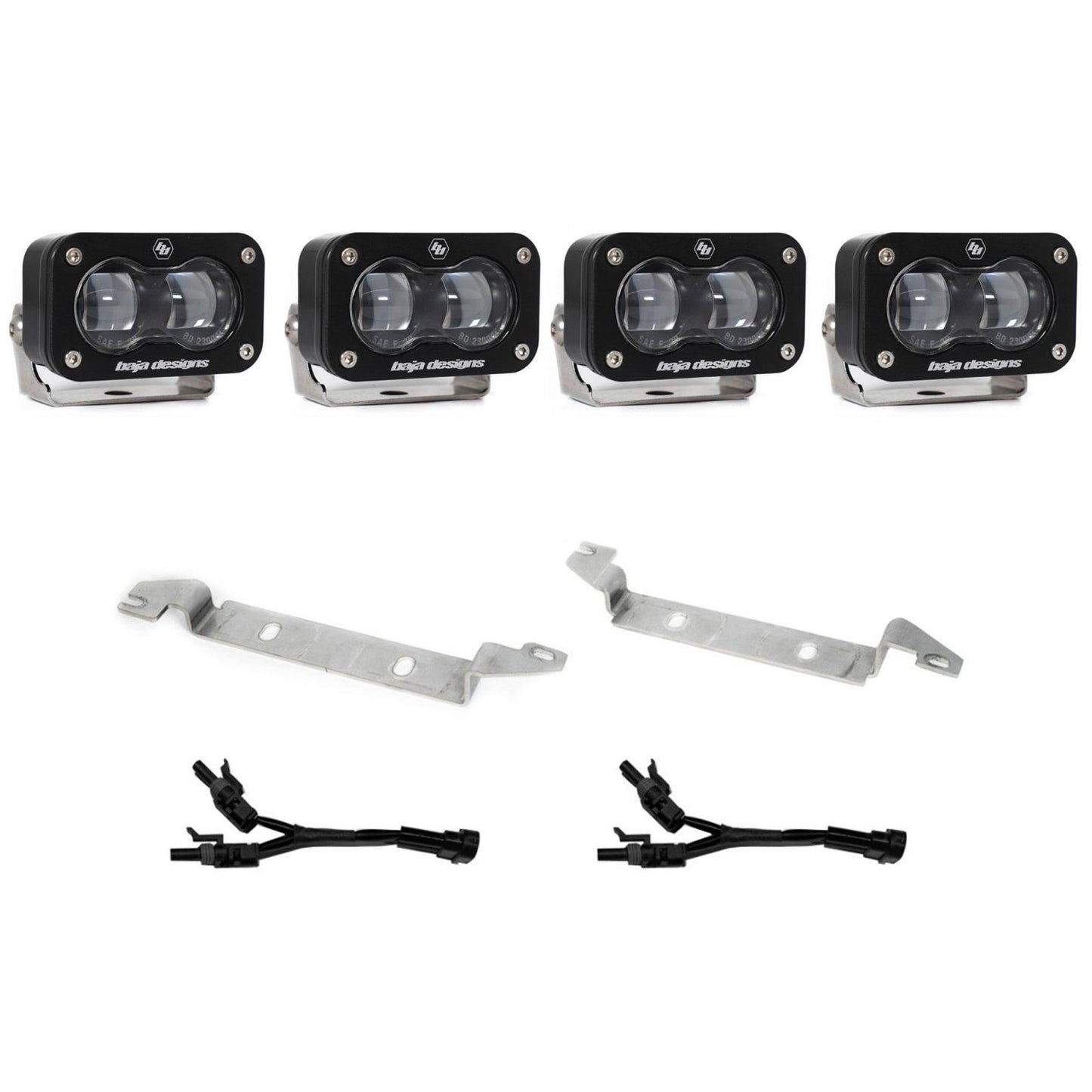 S2 SAE OEM Fog Light Replacement Kit 2025-On Toyota 4Runner Non-TRD Pro Baja Designs