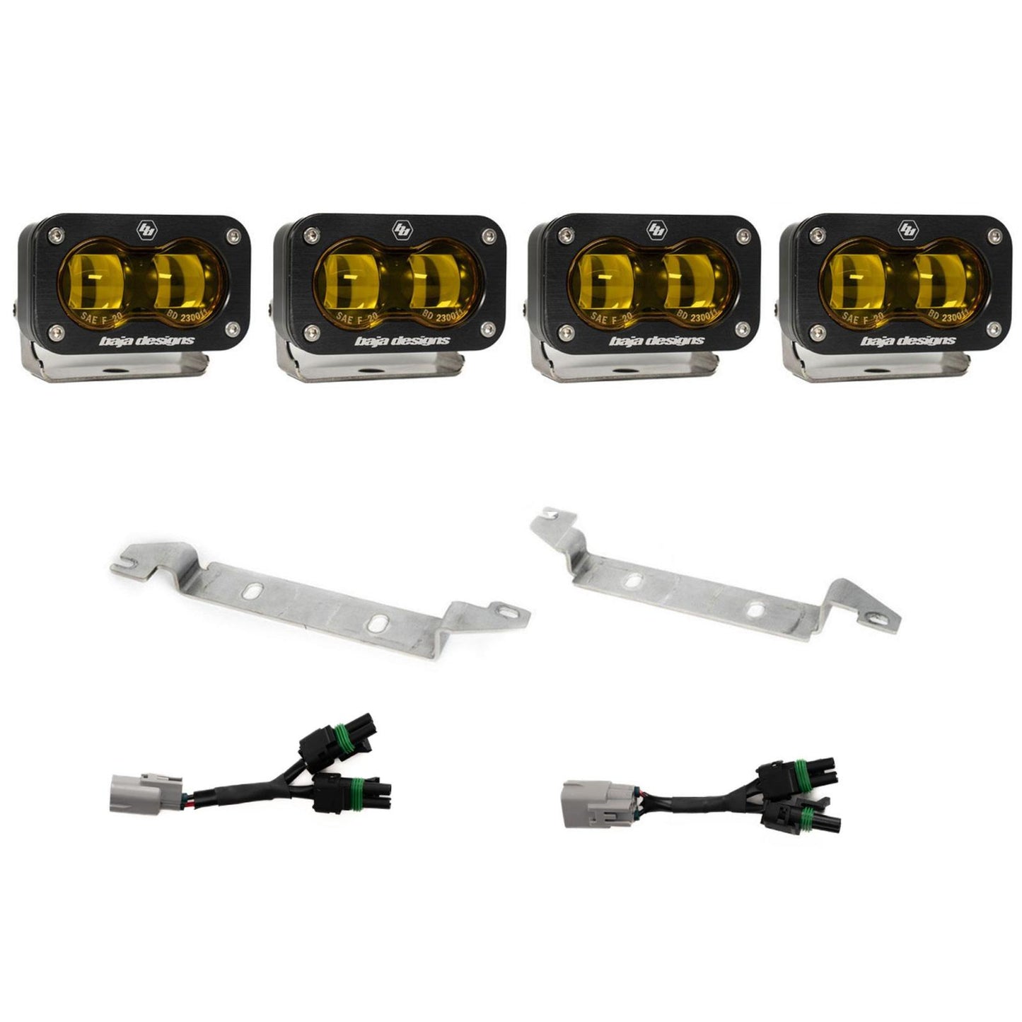 S2 SAE OEM Fog Light Replacement Kit 2025-On Toyota 4Runner TRD Pro/Trailhunter Baja Designs