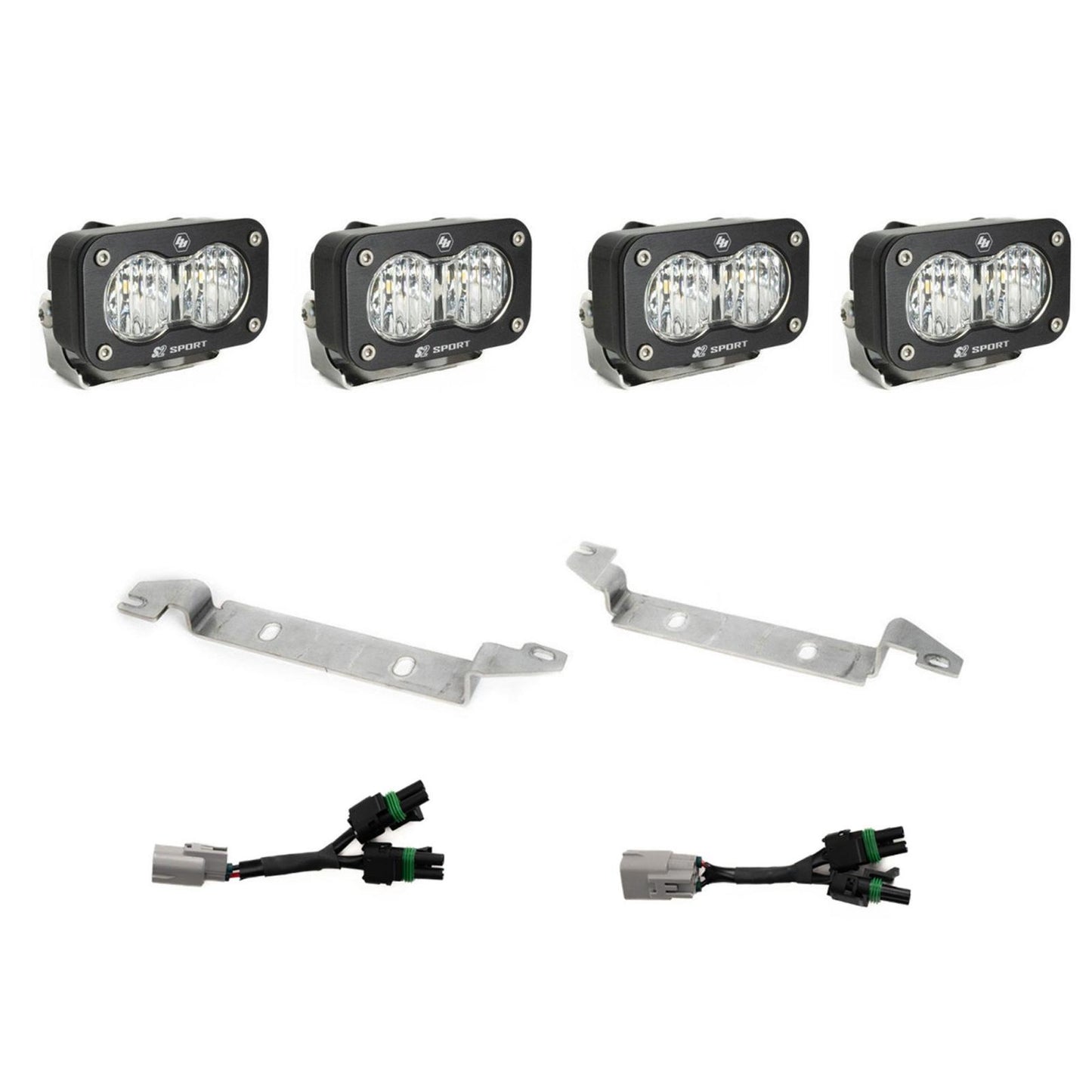 S2 Sport OEM Fog Light Replacement Kit 2024-on Toyota Tacoma TRD Pro/Trailhunter Baja Designs