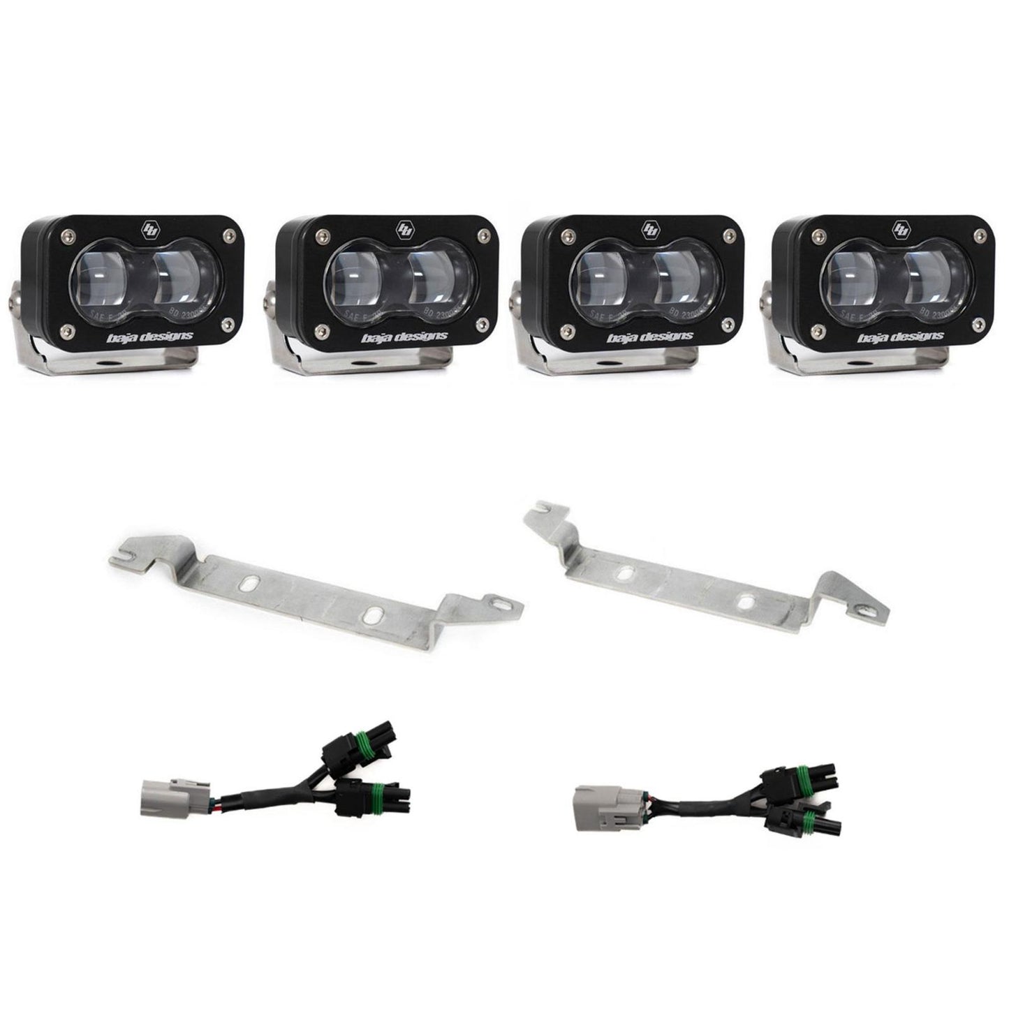 S2 SAE OEM Fog Light Replacement Kit 2024-On Toyota Tacoma TRD Pro/Trailhunter Baja Designs