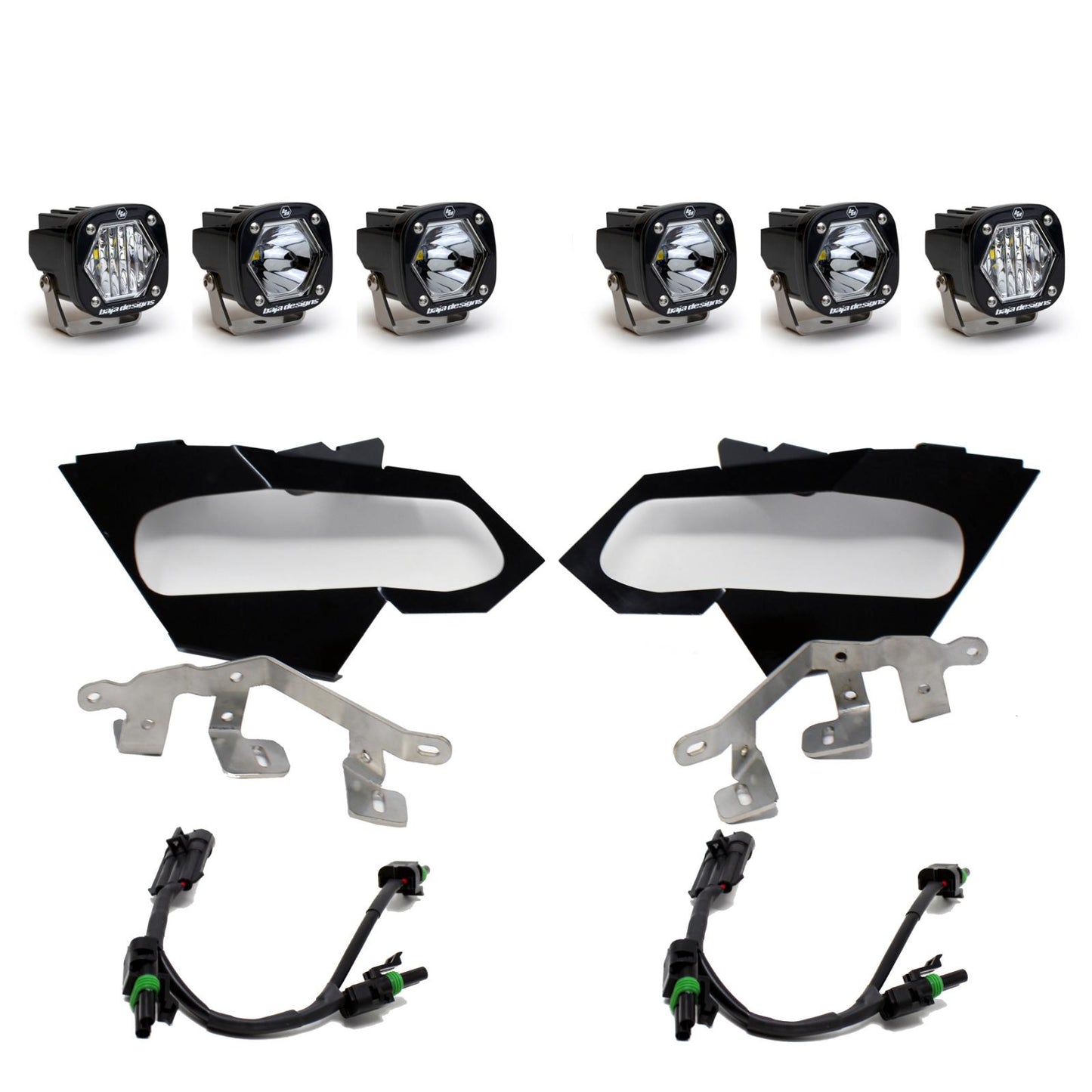 Can-Am X3 Headlight Kit S1 W/C Baja Designs