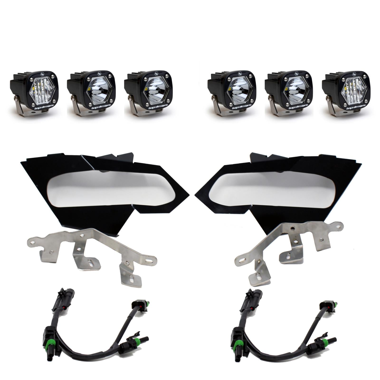 Can-Am X3 Headlight Kit S1 W/C Baja Designs