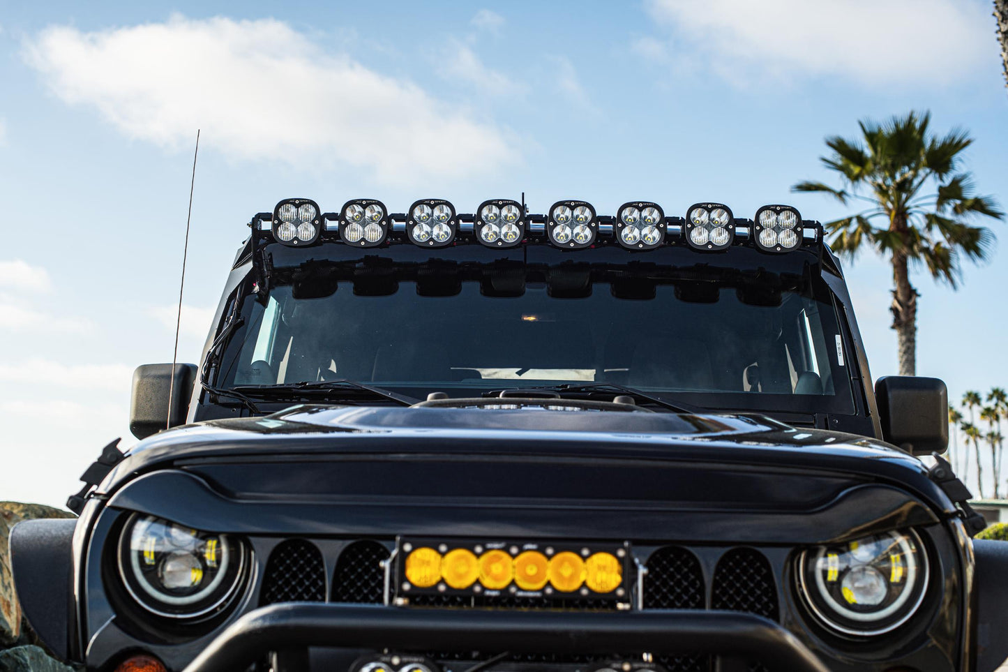 Jeep JK XL Linkable Roof Bar Kit 07-16 Wrangler JK Baja Desgins