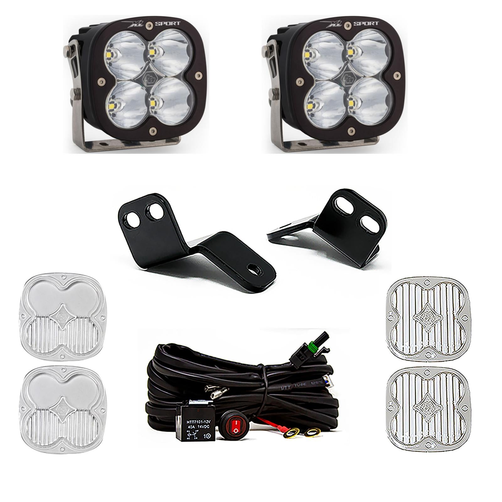 Polaris RZR XP1000 A-Pillar Kit Baja Designs