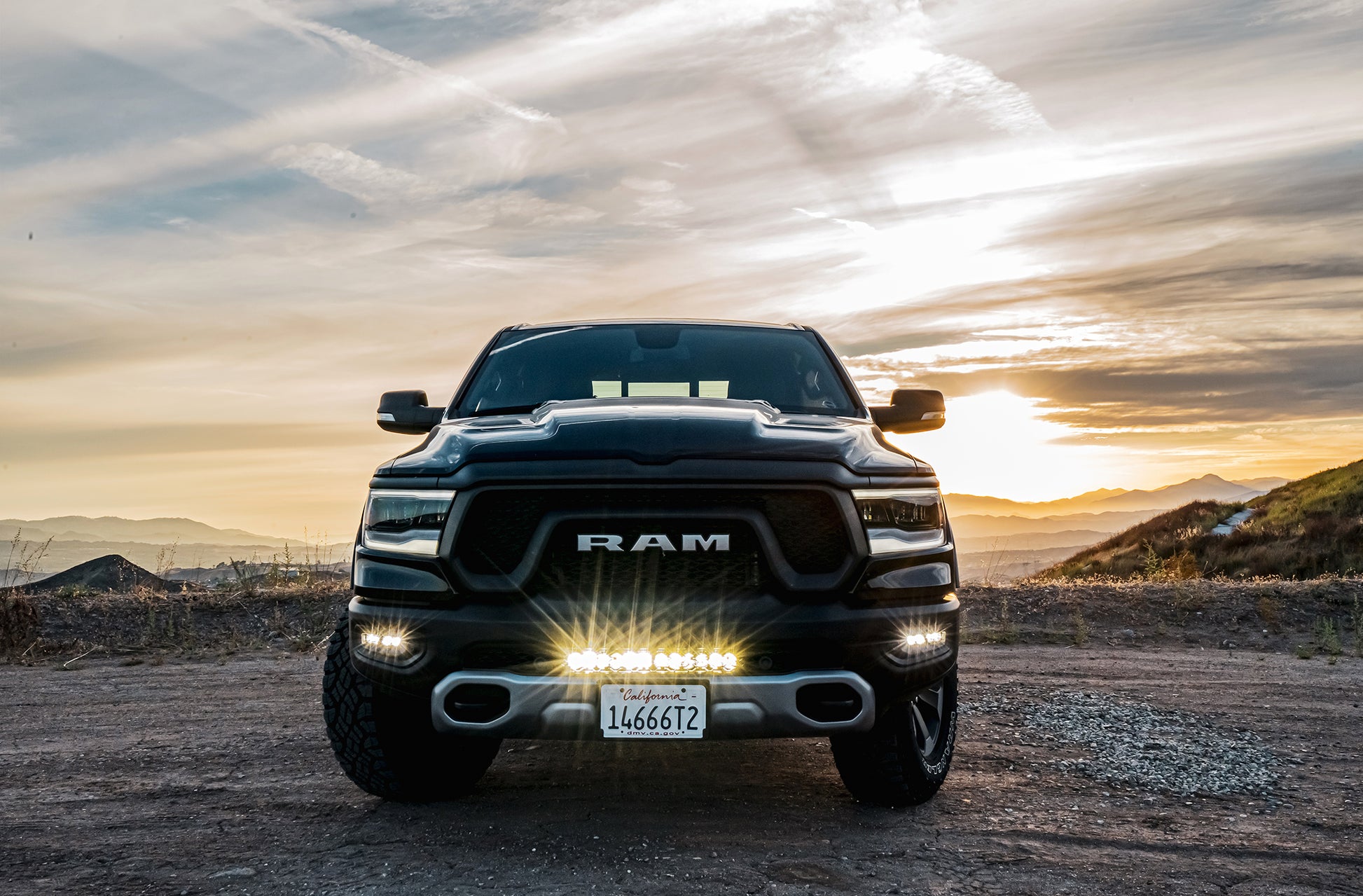 Dodge Ram Rebel 1500 19-On Dual S2 Fog Pocket Kit Baja Designs