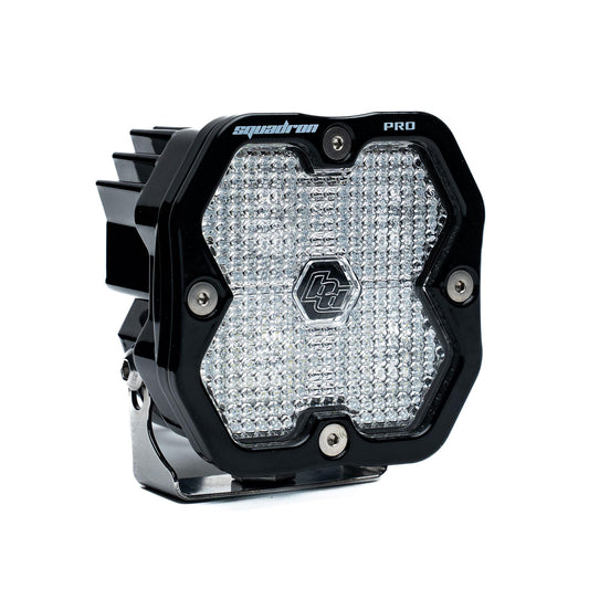 Squadron 2.0 Pro Black LED Auxiliary Light Pod Universal Clear Baja Designs