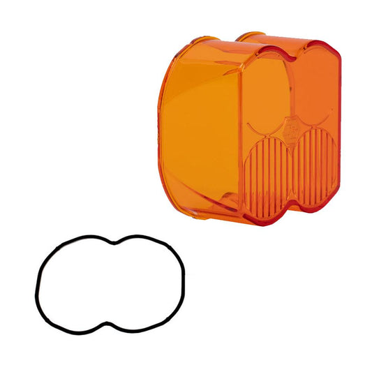 LP4 Light Pod Lens Kit (Driving/Combo; Factory Amber) Baja Designs