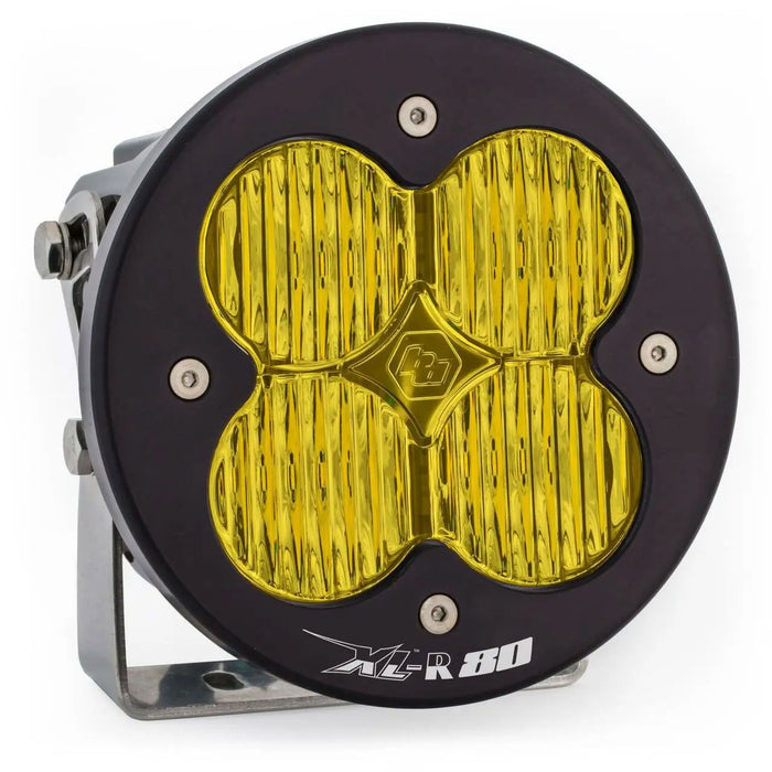 LED Light Pods Amber Lens Spot Pair XL R 80 Baja Designs